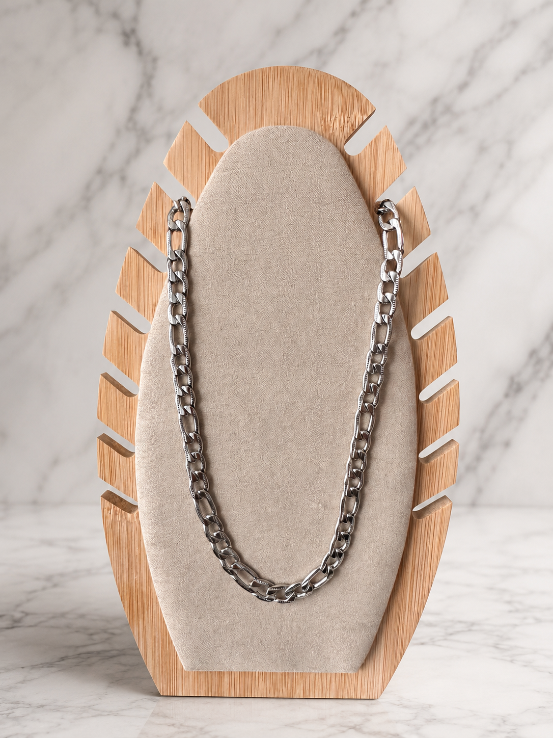 Collier Homme "Maille Figaro"