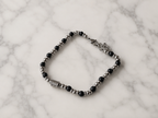 Bracelet Homme "Onyx Urbain"
