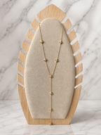 Collier "Constellation" – Chaîne Longue Étoiles Dorées
