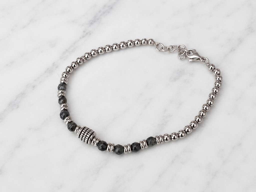 Bracelet Homme "Acier Noir"