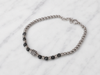 Bracelet Homme "Acier Noir"