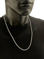 Collier Homme "Torsade Brute"
