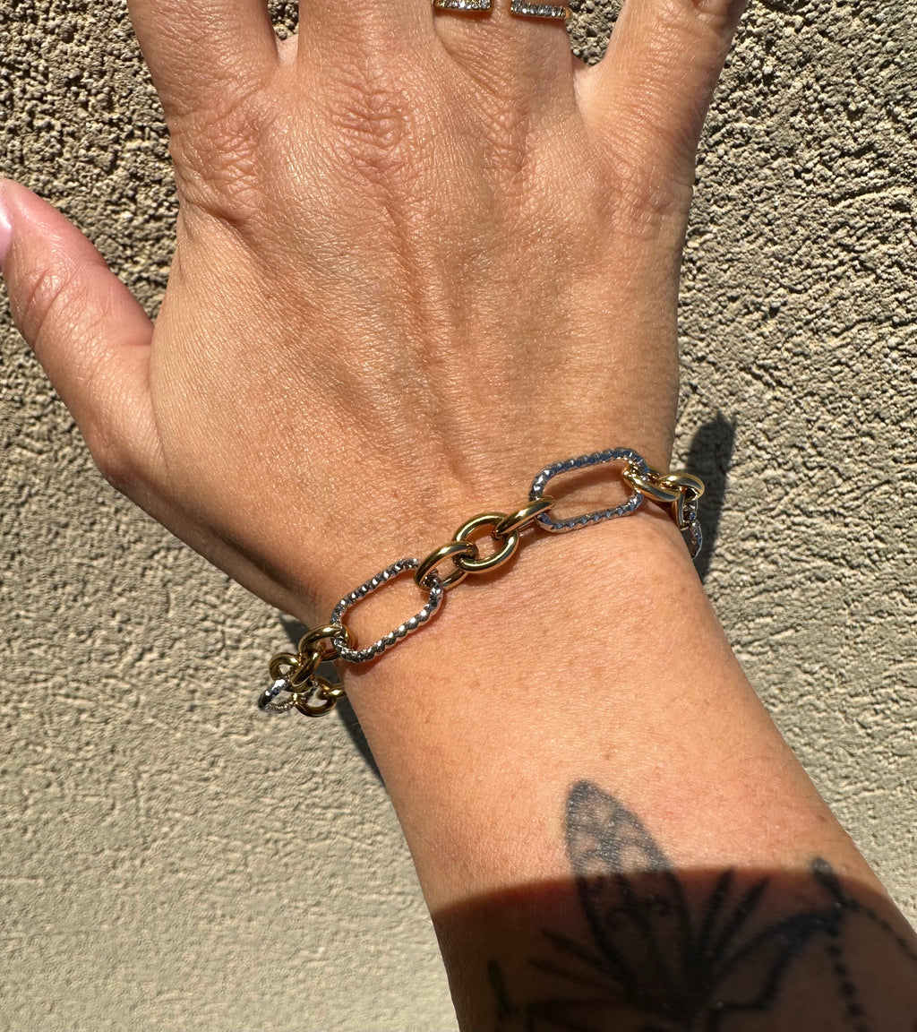 Bracelet Équinoxe — L'Audace Bicolore