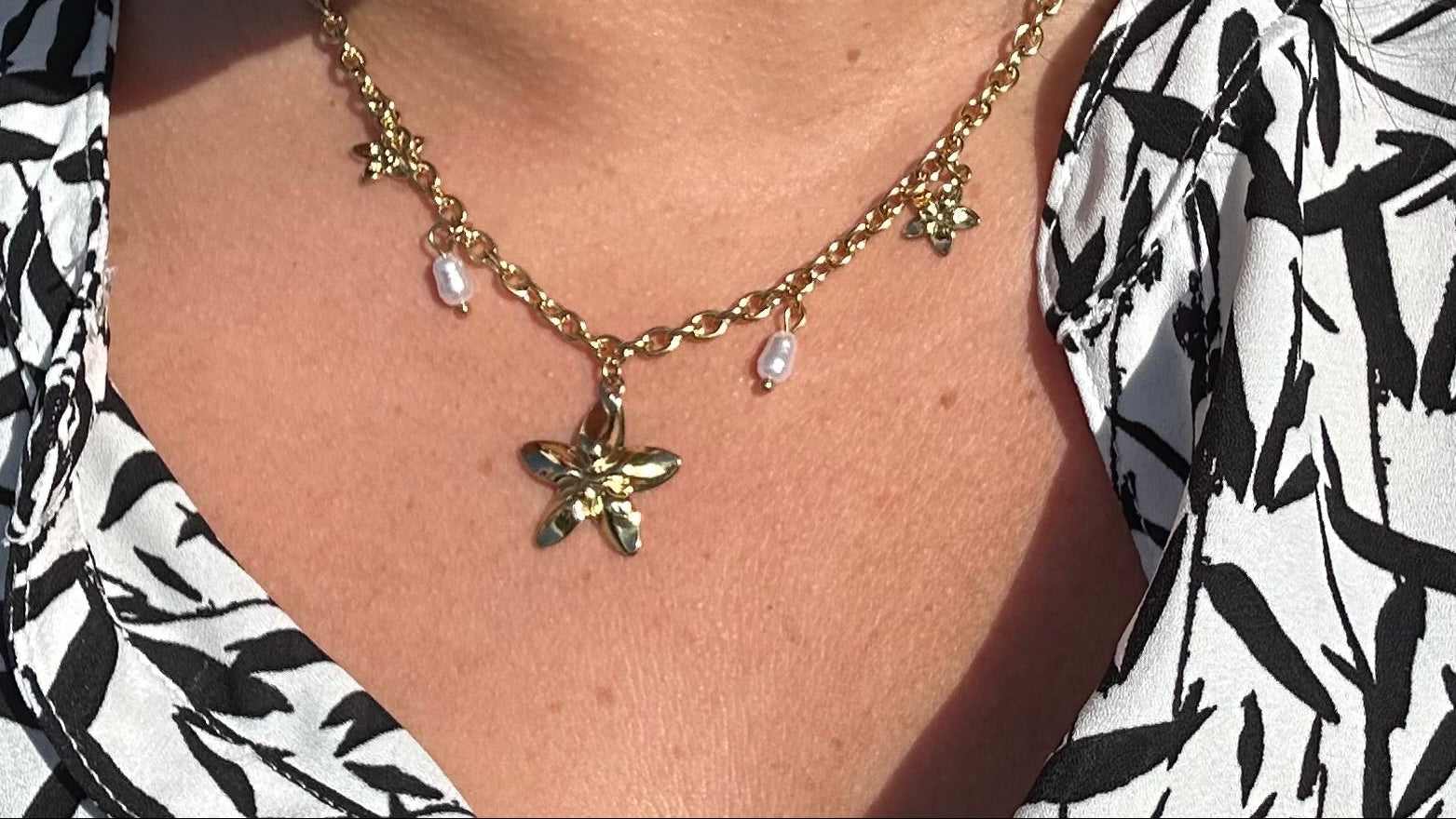 Collier "Tahiti Tropical"