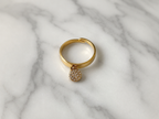 Bague "Médaillon Étoilé"