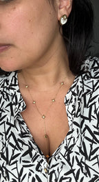 Collier "Constellation" – Chaîne Longue Étoiles Dorées