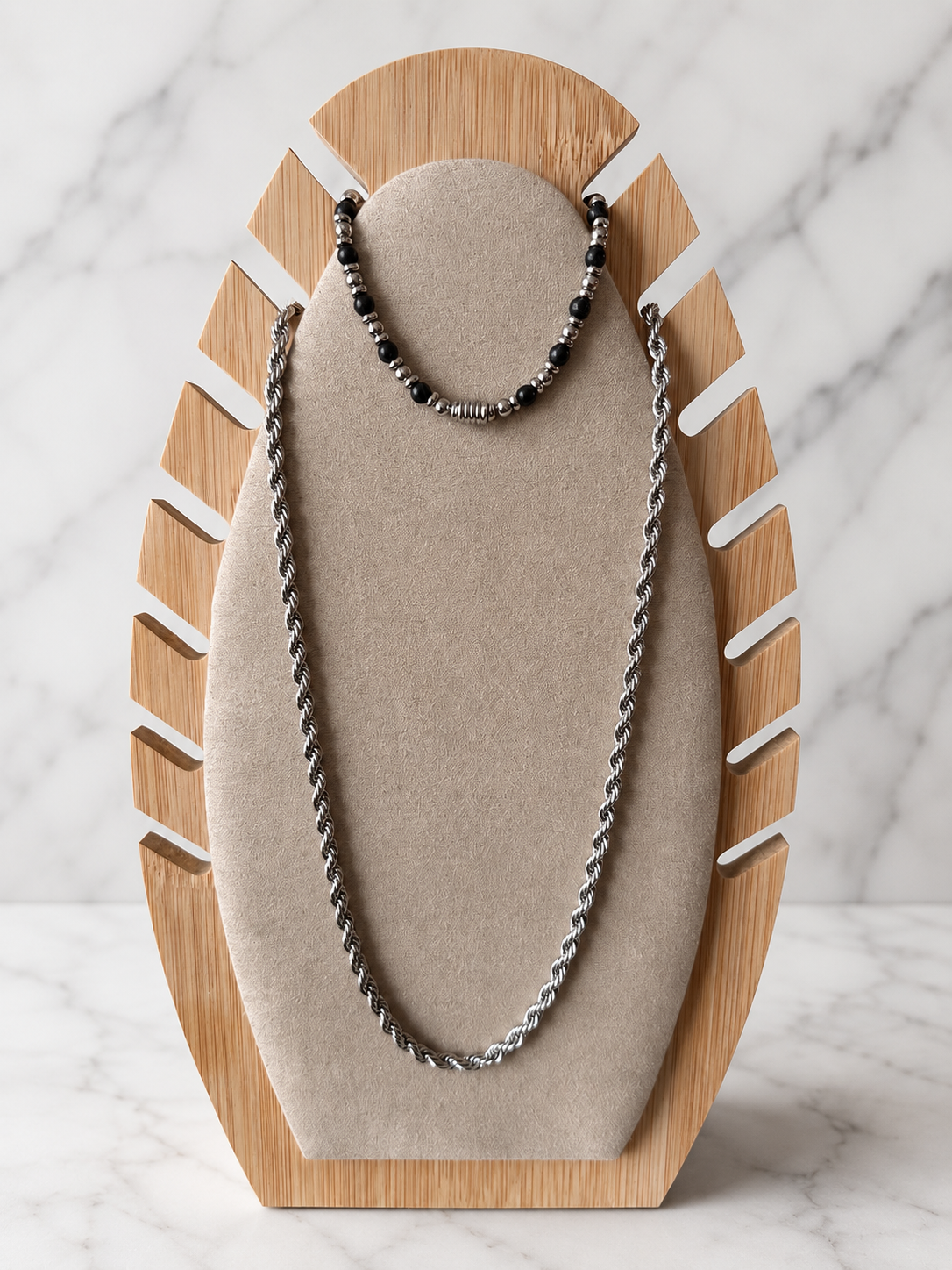 Collier Homme "Torsade Brute"