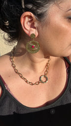 Boucles d'Oreilles Soleil d'Orient