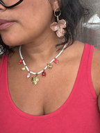 Collier Fleur Plumeria
