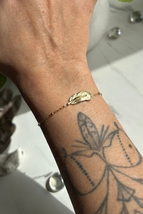 Le Bracelet Plume