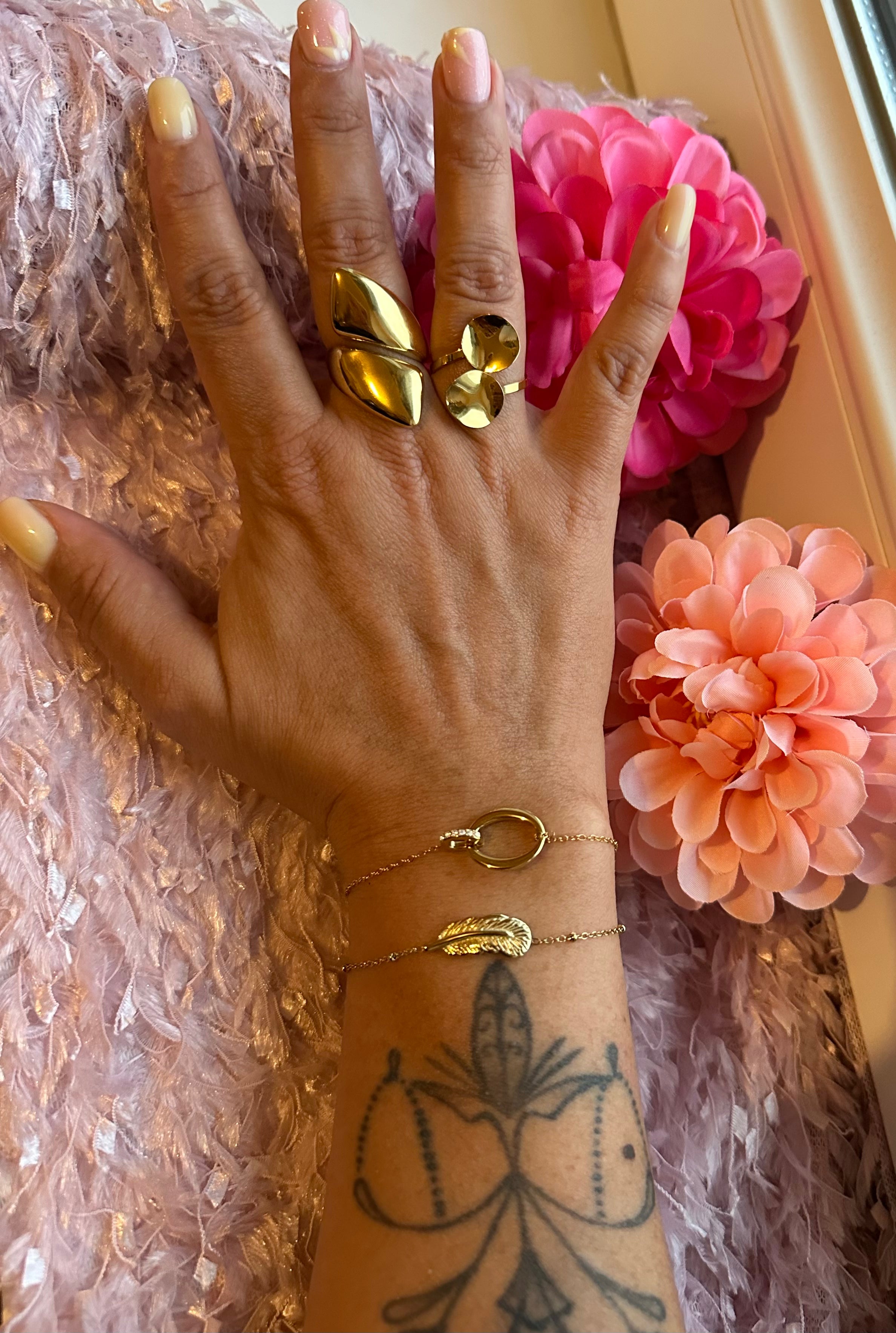 Le Bracelet Cercle & Strass