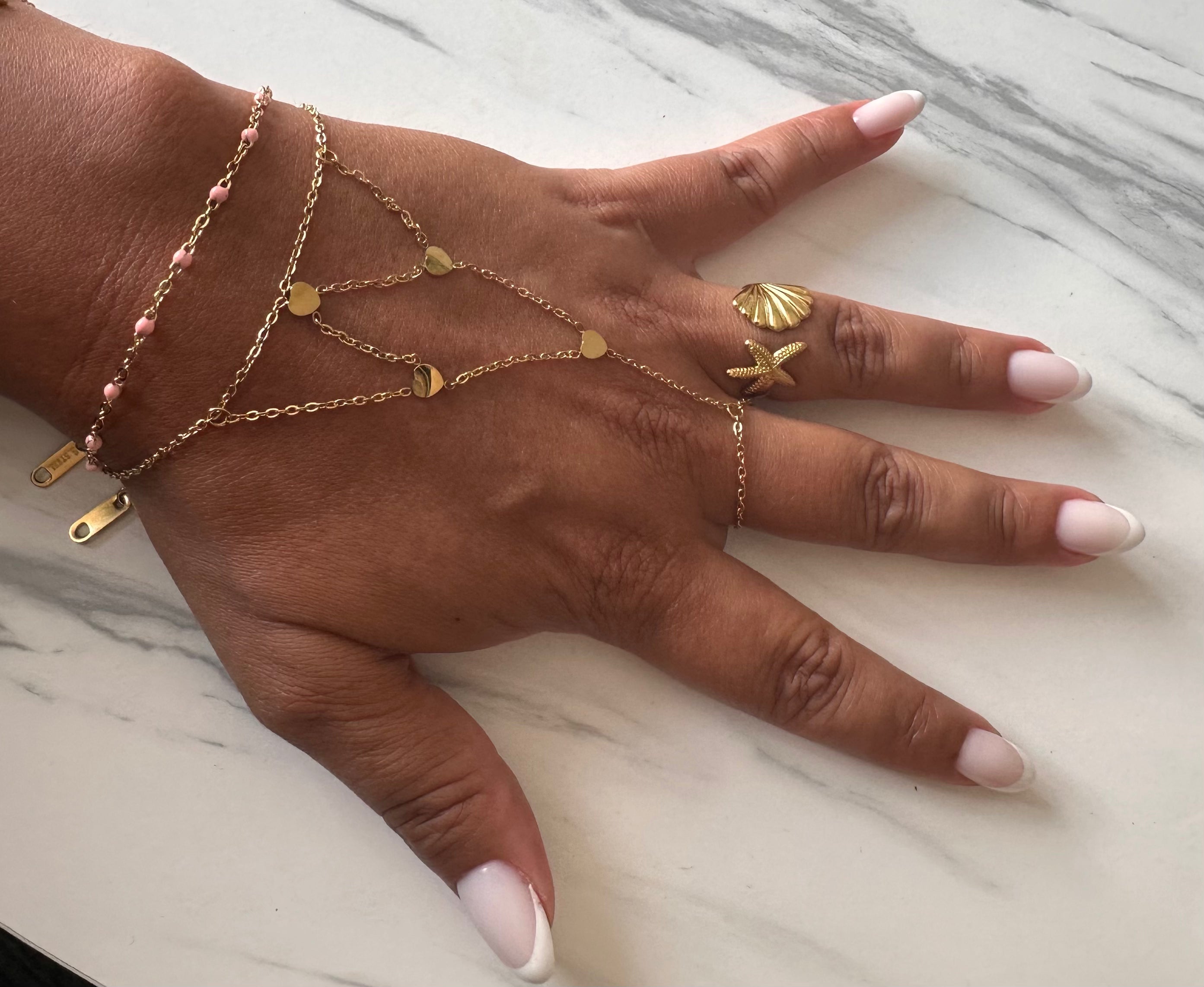 Bracelet de main Lien de Cœur