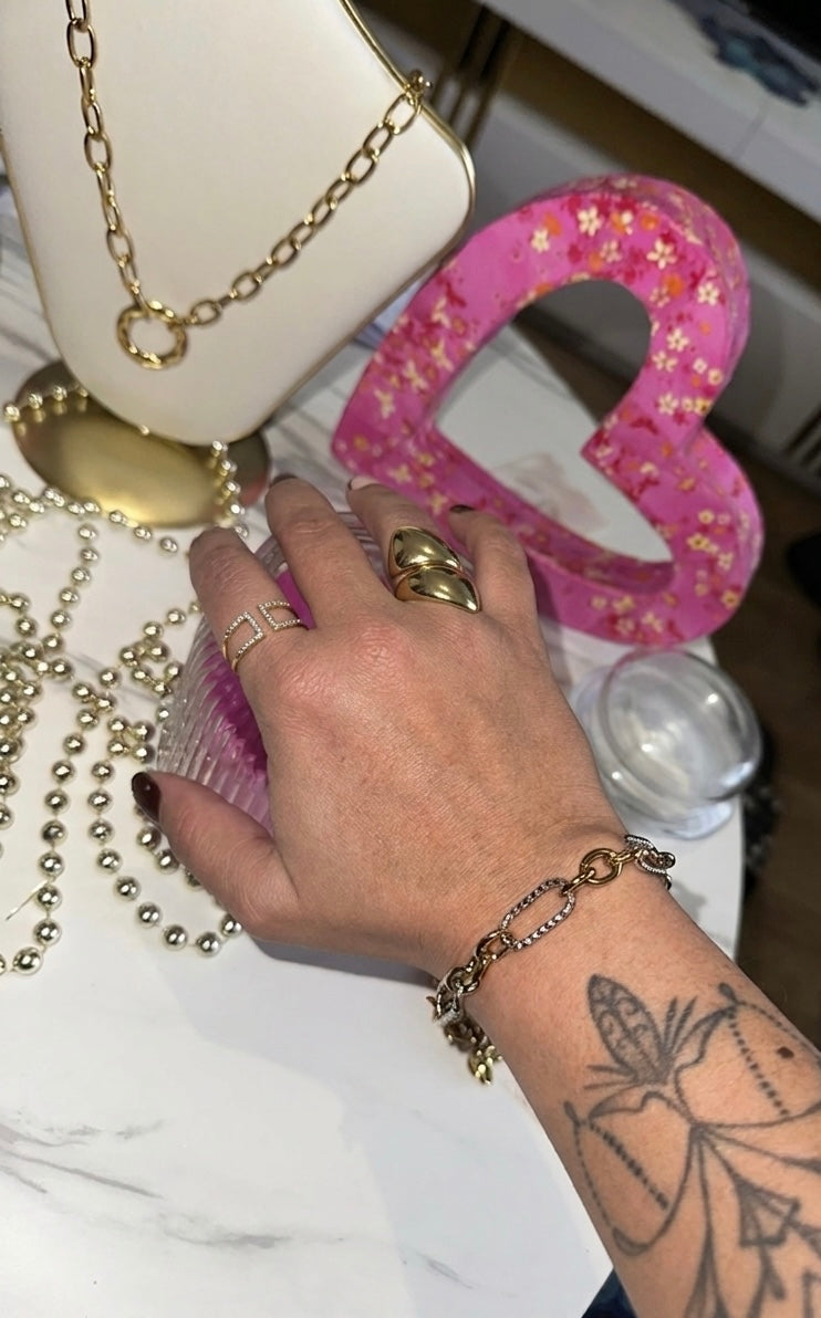 Bracelet Équinoxe — L'Audace Bicolore