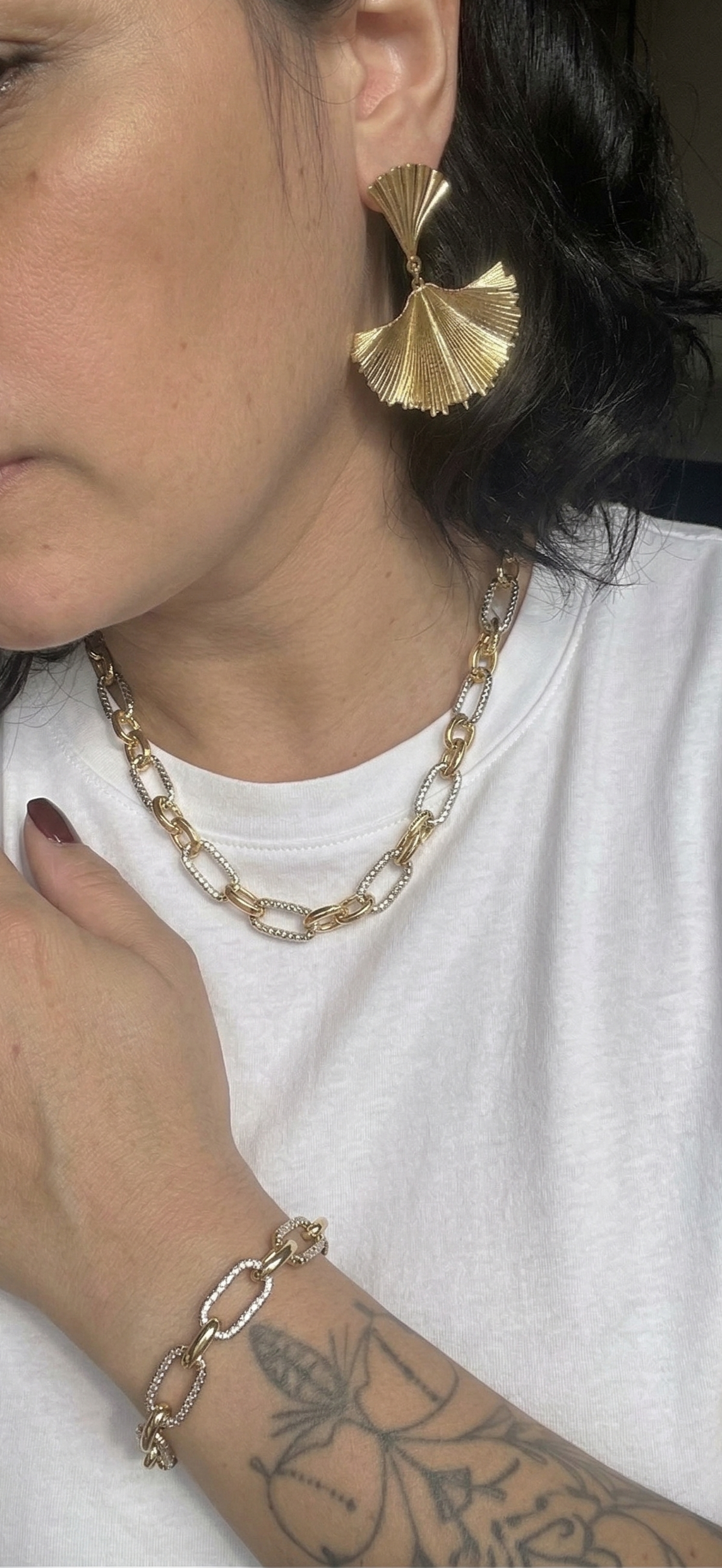 Collier Équinoxe — La Puissance Bicolore