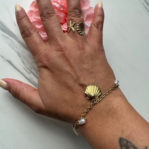 Bague "Océane" Ajustable