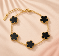 Bracelet Orchidée noir