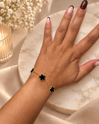 Bracelet Orchidée noir