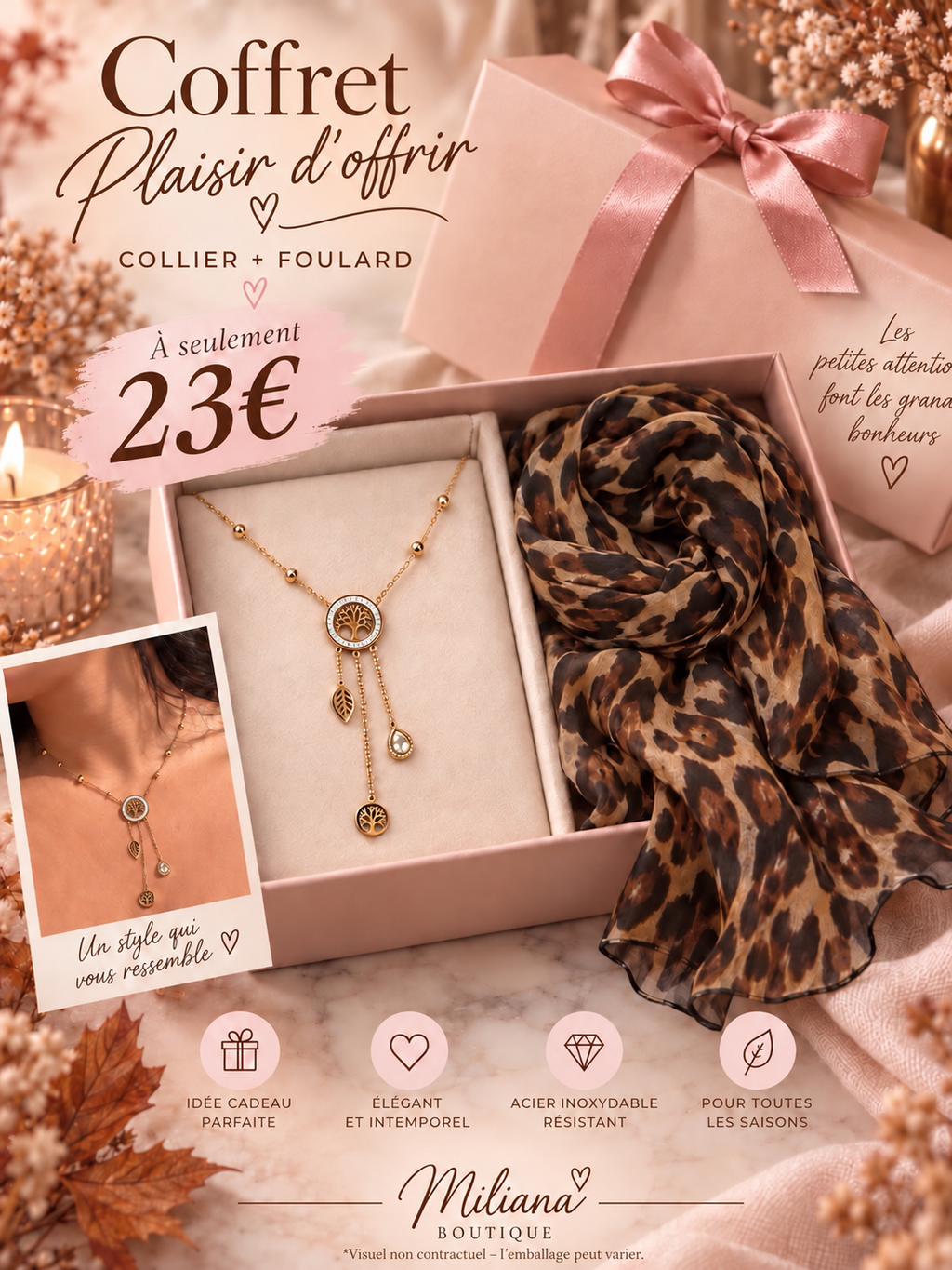 Coffret Plaisir - Féline Dorée