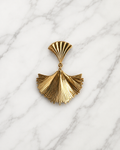Boucles d'Oreilles Ginkgo Impérial