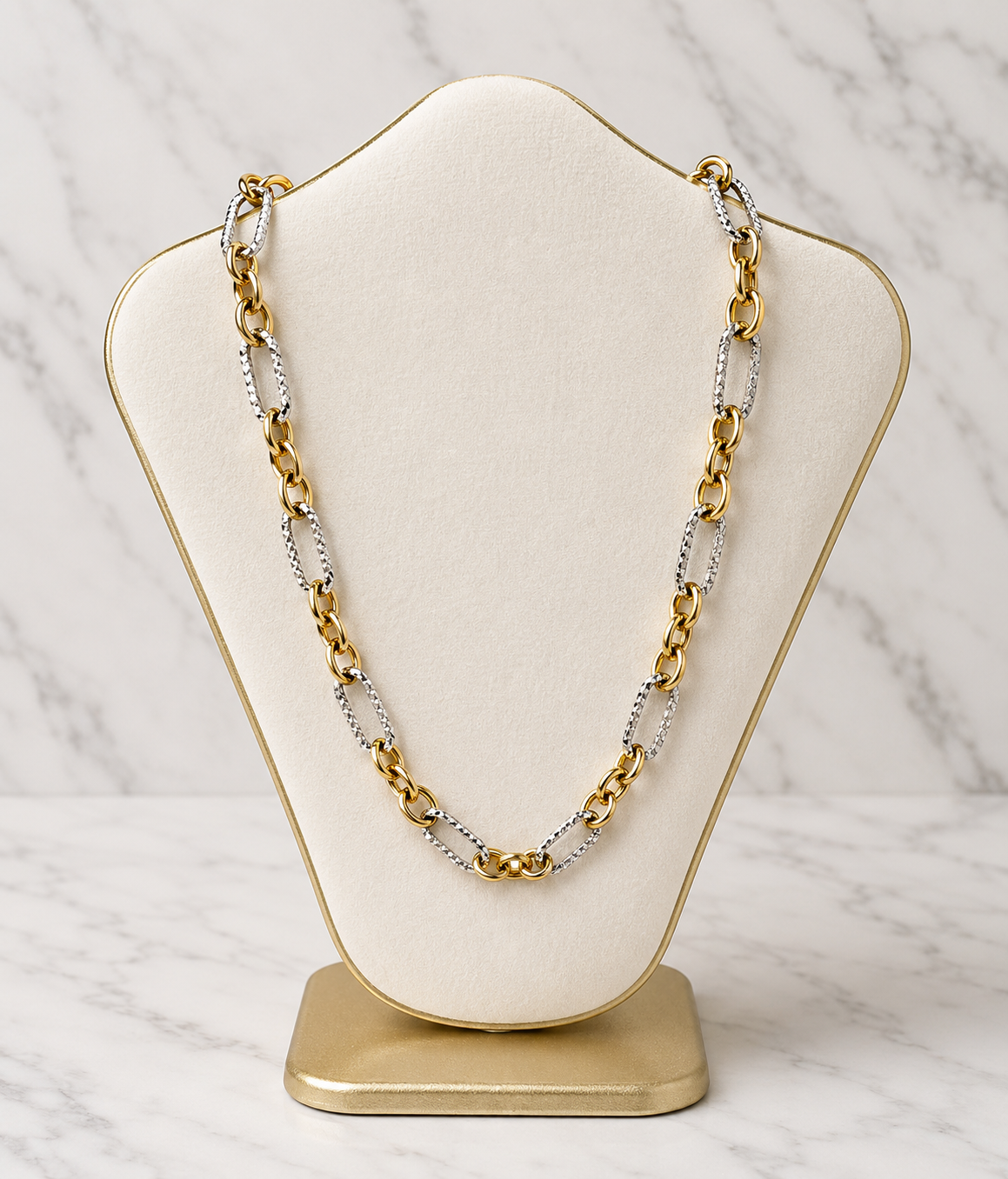 Collier Équinoxe — La Puissance Bicolore