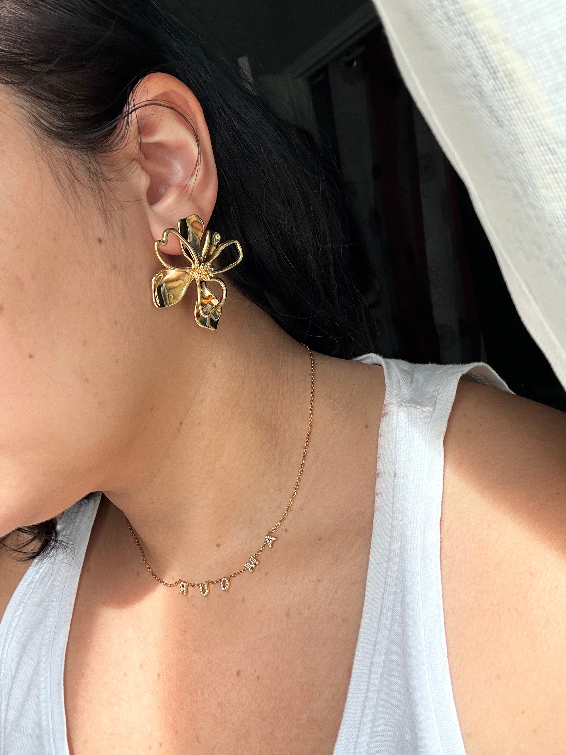 Boucles d'oreilles "Lilas"