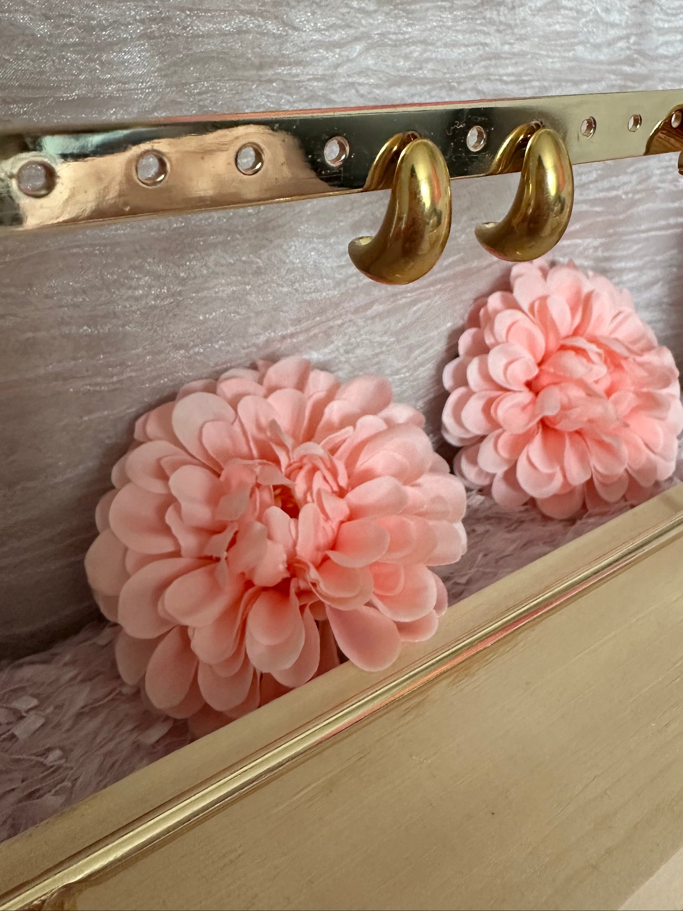 Boucles d'oreilles "Goutte" Bombées