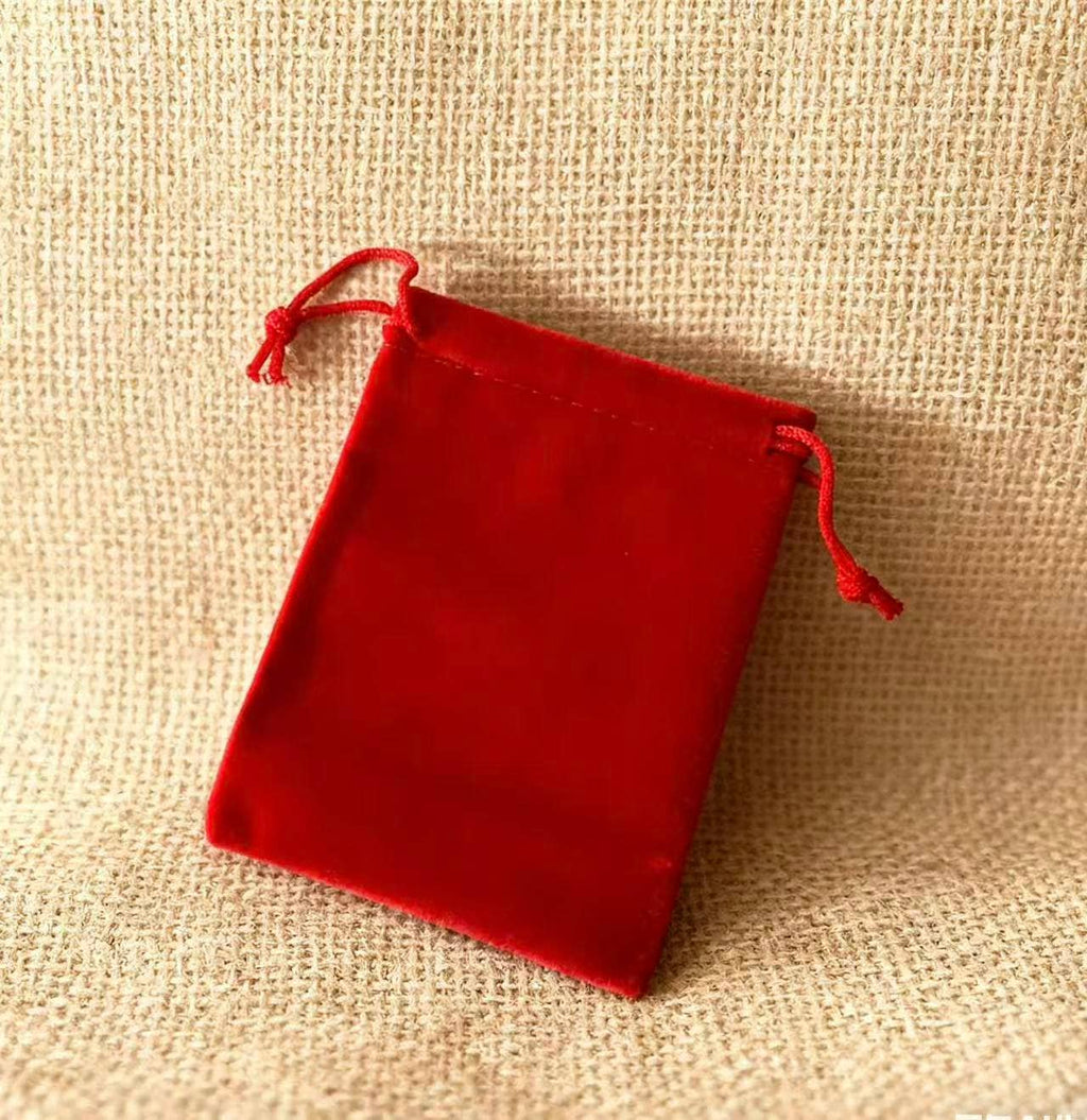 Pochette effet velours